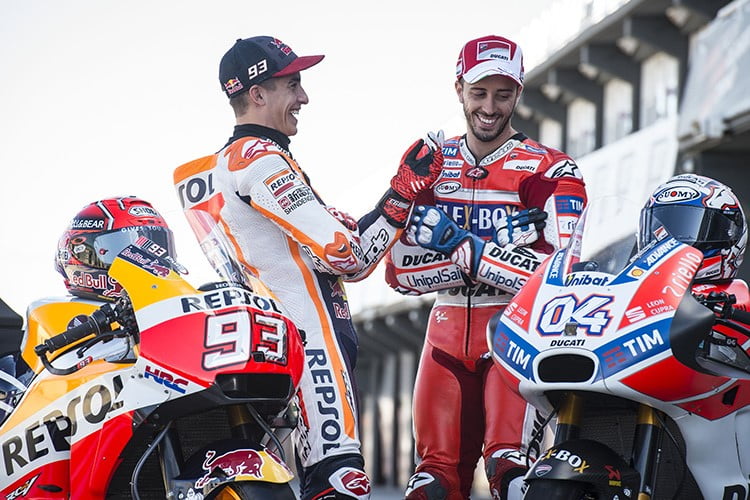 MotoGP: política da Michelin para 2018 coloca Márquez e Dovizioso um contra o outro