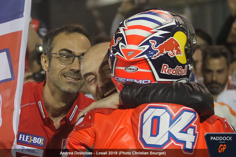 MotoGP Andrea Dovizioso en route vers son rêve mais les pieds sur terre !