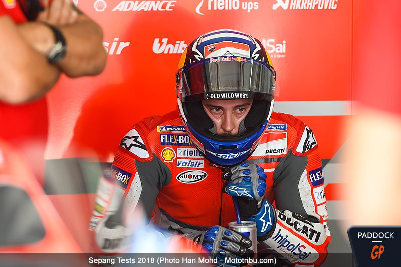 MotoGP : Andrea Dovizioso « Méfiez-vous de Johann Zarco, il est là pour le Championnat du Monde »