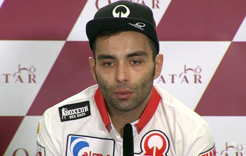 MotoGP #QatarGP Losail J.2 Conférence de presse Danilo Petrucci : piste très sale, une première partie de course attendue trop disputée, etc. (Intégralité)