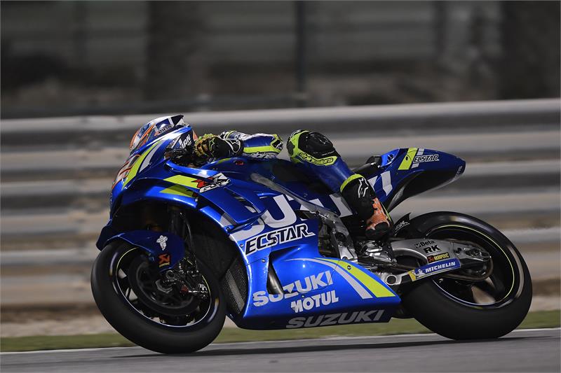 MotoGP #QatarTest Losail J.2: Rins quinto avisa que a Suzuki vai jogar na frente!