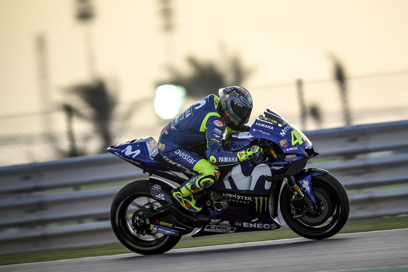 MotoGP #QatarTest J.2 Valentino Rossi : le pneu avant nous pose problème !