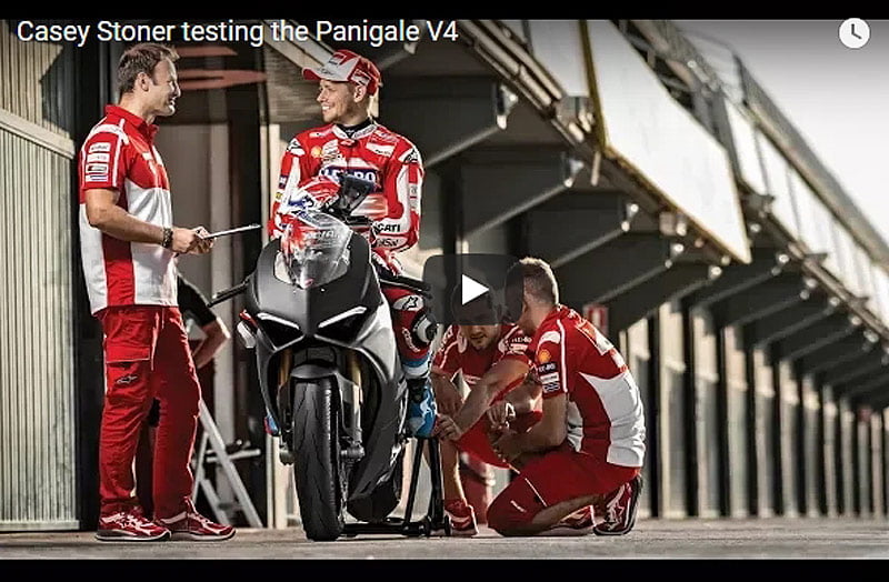 [Street] Casey Stoner impressionné par la Panigale V4 ! (vidéo traduite)