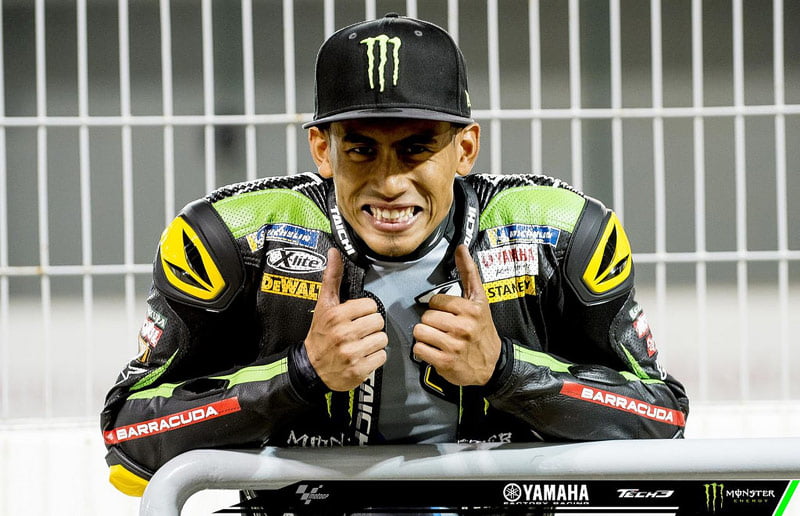 MotoGP #QatarTest Losail J.3 Hafizh Syahrin supported by an entire nation and its Prime Minister!