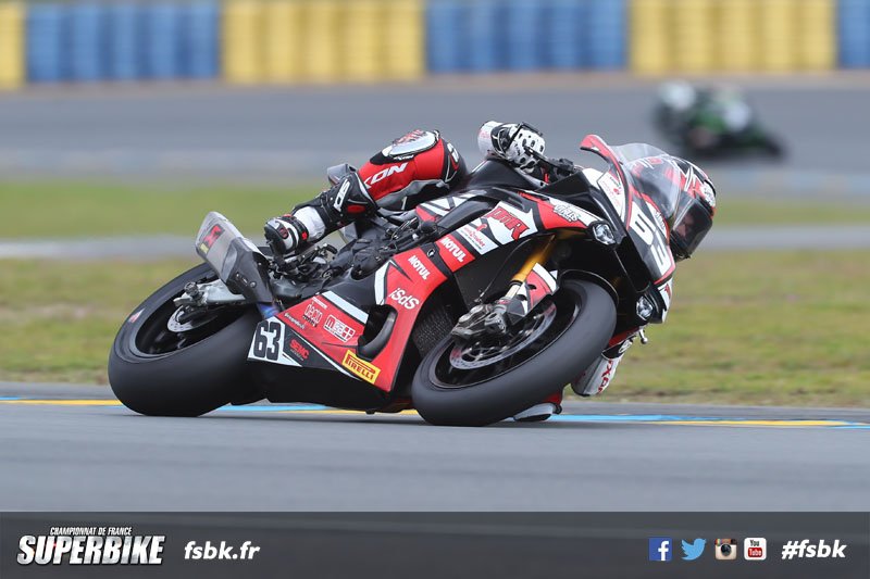 [CP] FSBK : Des essais chronométrés très prometteurs sur le circuit Bugatti du Mans