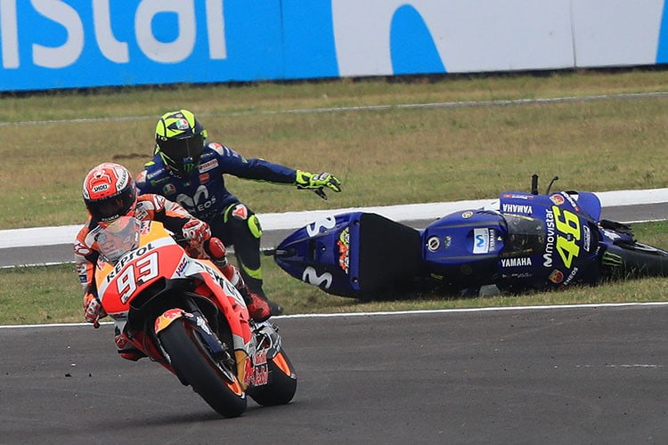 MotoGP Argentina J.3 Valentino Rossi: “Márquez did not come to apologize but to communicate”
