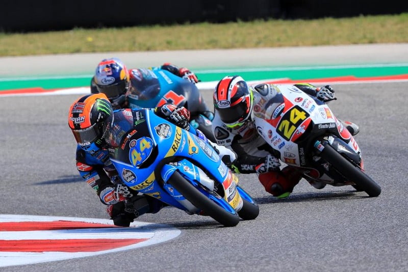 Austin Moto3: Arón Canet is no longer leader of the Championship, Alonso López adapts (Team Estrella Galicia 0,0)