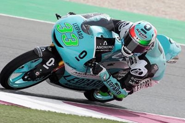 Moto3 Argentine Warm up : La pluie favorable à Enea Bastianini