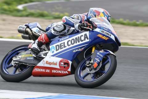 Moto3 Argentine FP3 : Fabio di Giannantonio le plus habile sur une piste grasse