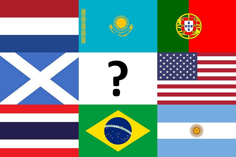 These countries which only have one representative in the World Cup