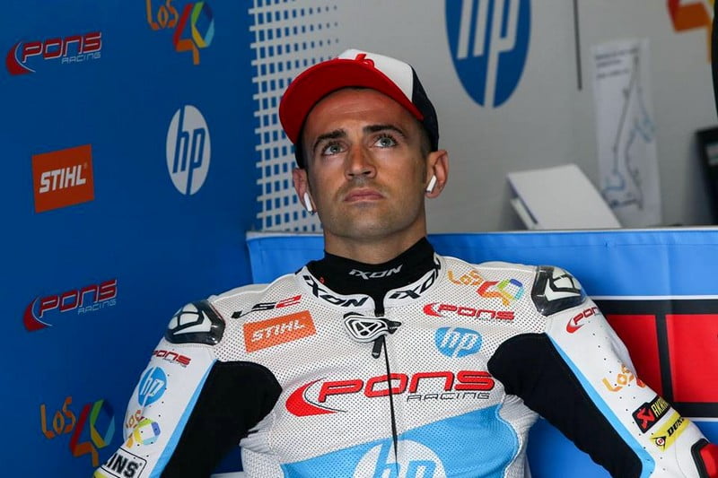 Moto2 : Le team Pons HP40 rompt son contrat avec Héctor Barberá