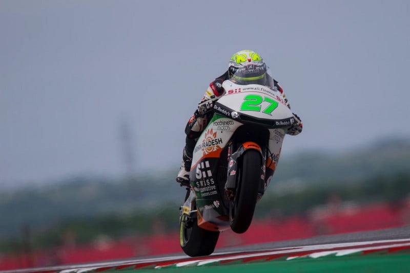 Austin Moto2: Iker Lecuona impressiona, Sam Lowes muito decepcionado (Team Swiss Innovative Investors)