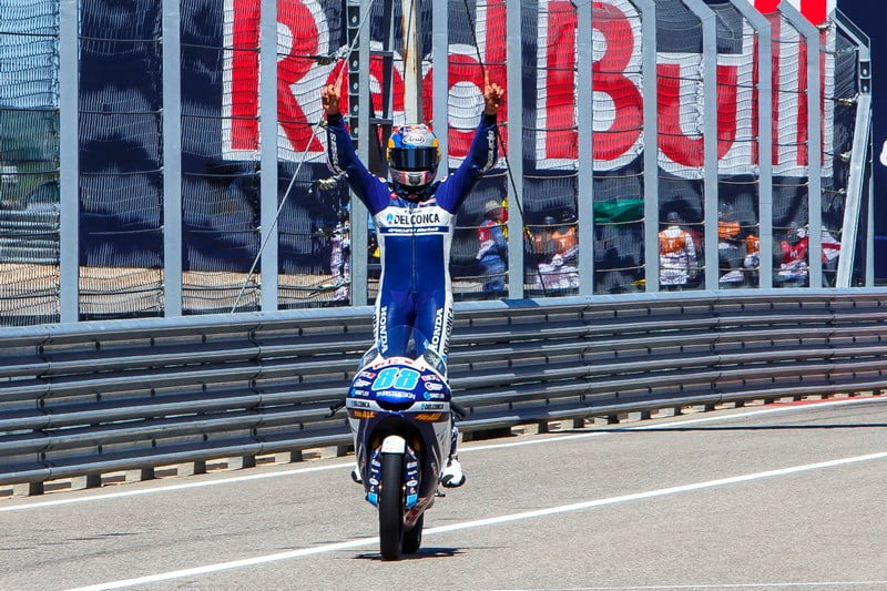 Austin Moto3 : Personne pour arrêter Jorge Martín ! Fabio Di Giannantonio déçu (Team Gresini)