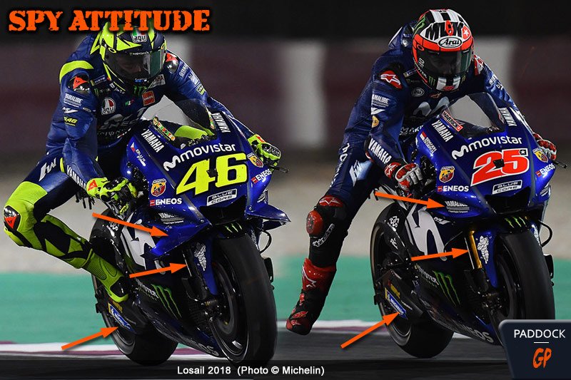 “Atitude Espiã” MotoGP: Yamaha trouxe a “Big Mama” em Losail!