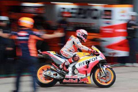 MotoGP Marc Márquez : « Je ne changerai pas de style et Rossi est après tout un pilote comme un autre »