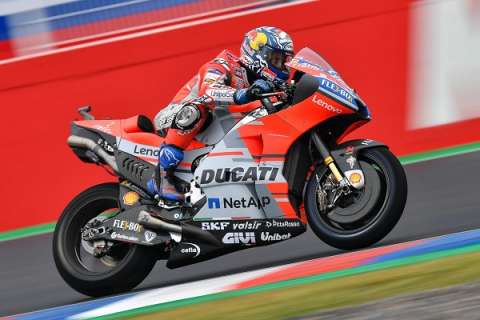 MotoGP Argentine J.3 Andrea Dovizioso sauve de précieux points