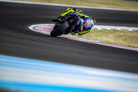 MotoGP Argentina J.1 Valentino Rossi particularmente rápido em ritmo de corrida...