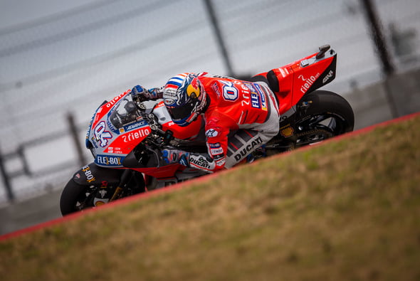 Jerez MotoGP J.1: Andrea Dovizioso voltou rapidamente às fileiras