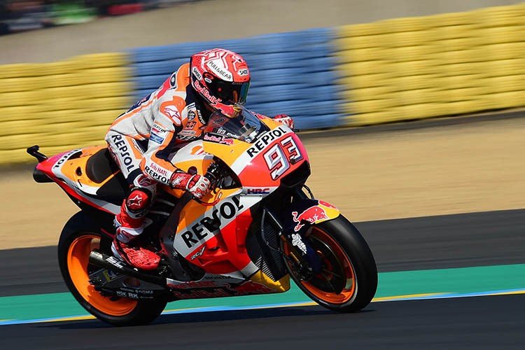 HJC Grand Prix de France J.1 Marc Márquez : « Maintenant nous sommes prêts pour tous les types de circuit »