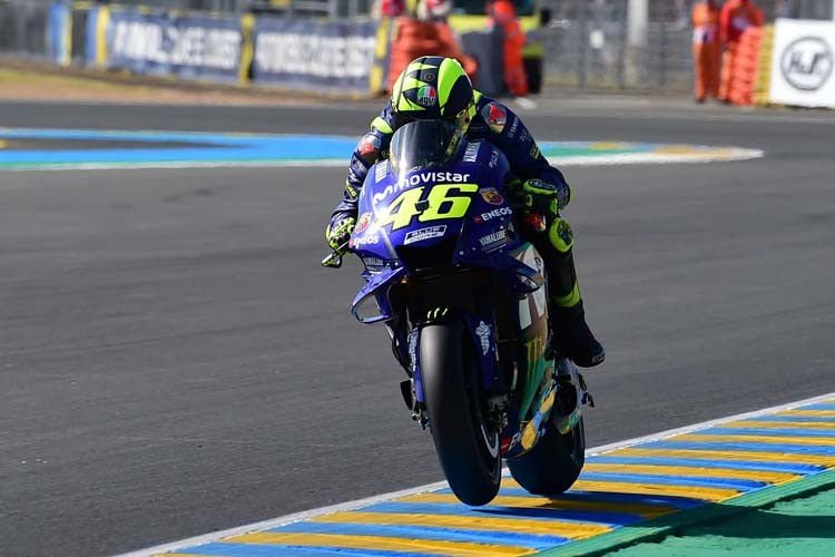 HJC Grand Prix de France J.1 Valentino Rossi : « C’est bien mieux que prévu ! »