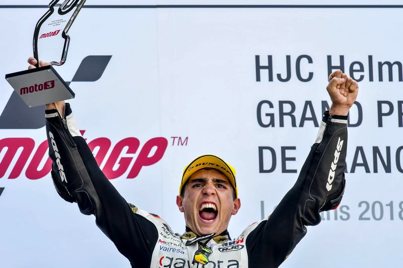 HJC フランス Moto3 グランプリ: アレナスとミーニョがサプライズダブル! （チーム・アンヘル・ニエト）