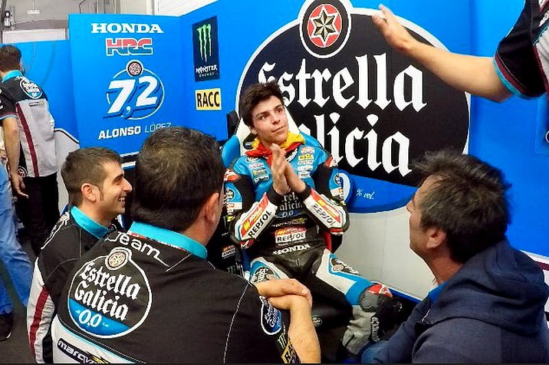 ヘレス Moto3: ルーキー アロンソ ロペスの初表彰台が制裁により取り消される