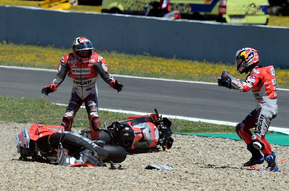 Jerez MotoGP J.3 Andrea Dovizioso: “Não podemos perder 20 pontos assim. Isso me irrita muito”