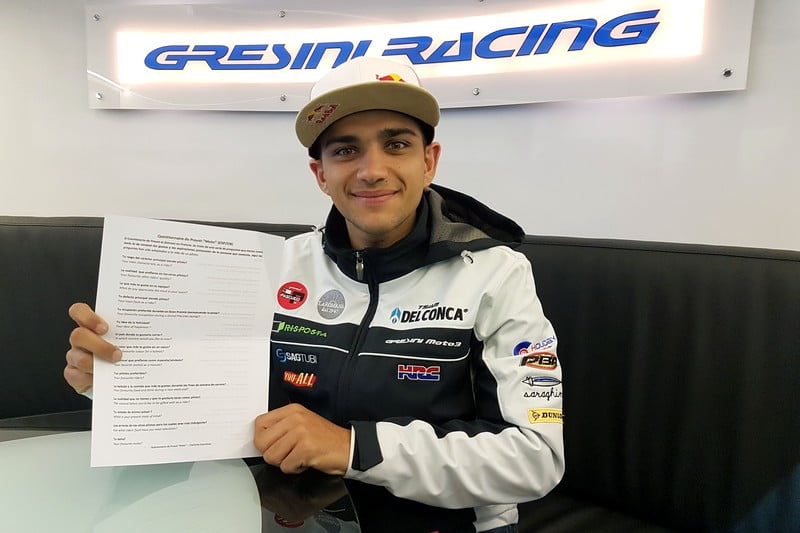 (Nouveau) Moto3 : Le questionnaire de Proust "Moto" de Jorge Martín