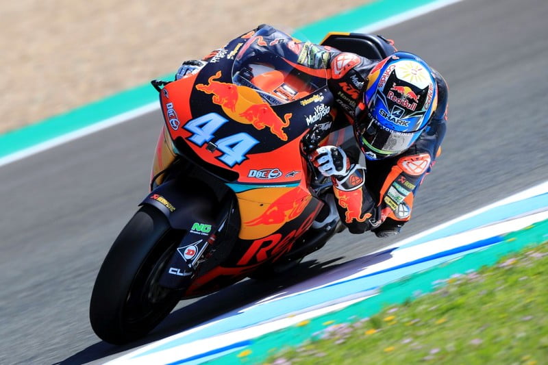 Le Mans Moto2 : Oliveira dans une bonne dynamique, Binder studieux (Team Red Bull KTM Ajo)