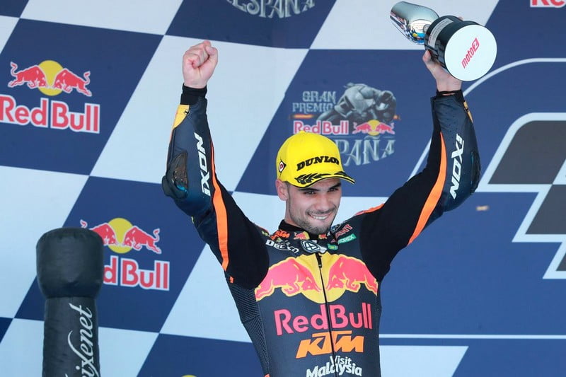 Moto2: Nunca dois sem três para Miguel Oliveira e Brad Binder! (Equipe Red Bull KTM Ajo)