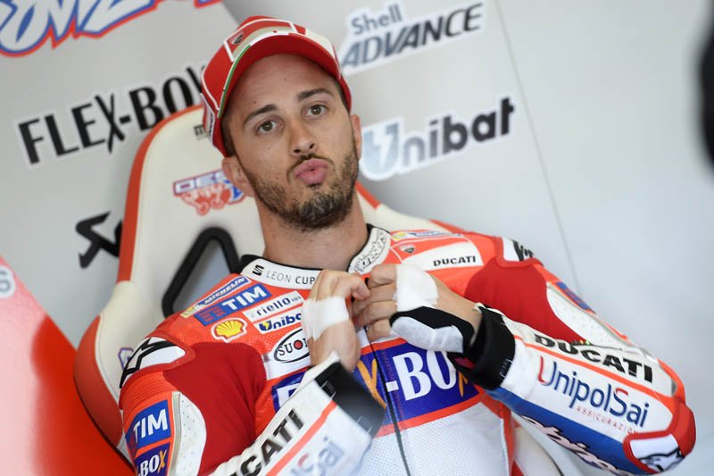 Jerez MotoGP Andrea Dovizioso waits to see...