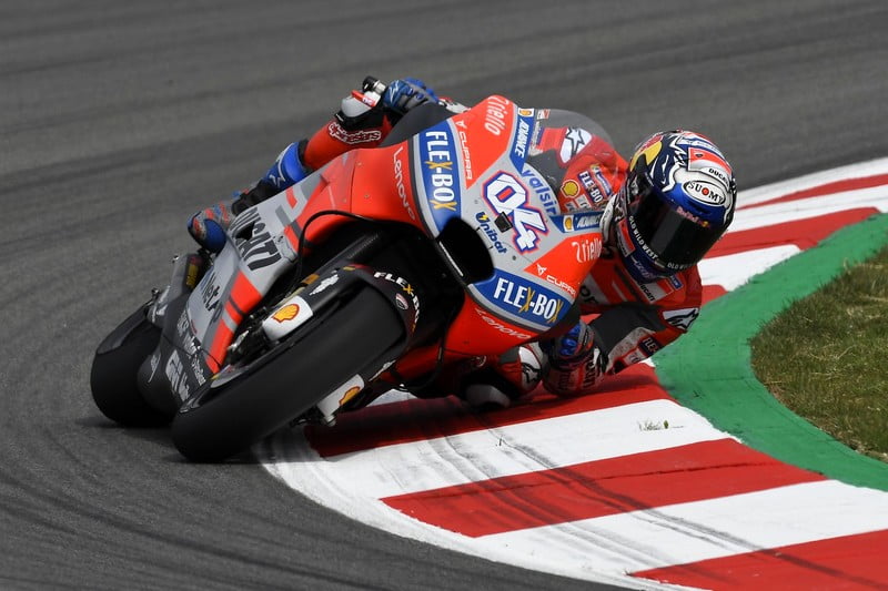 Grande Prêmio da Catalunha Barcelona MotoGP J.1: Andrea Dovizioso lá