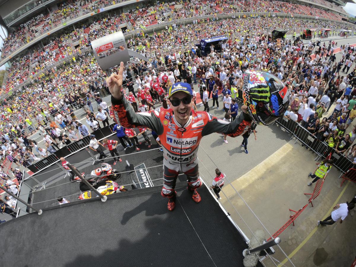 MotoGP Jorge Lorenzo : « Valentino Rossi pourrait gagner avec la Ducati actuelle »