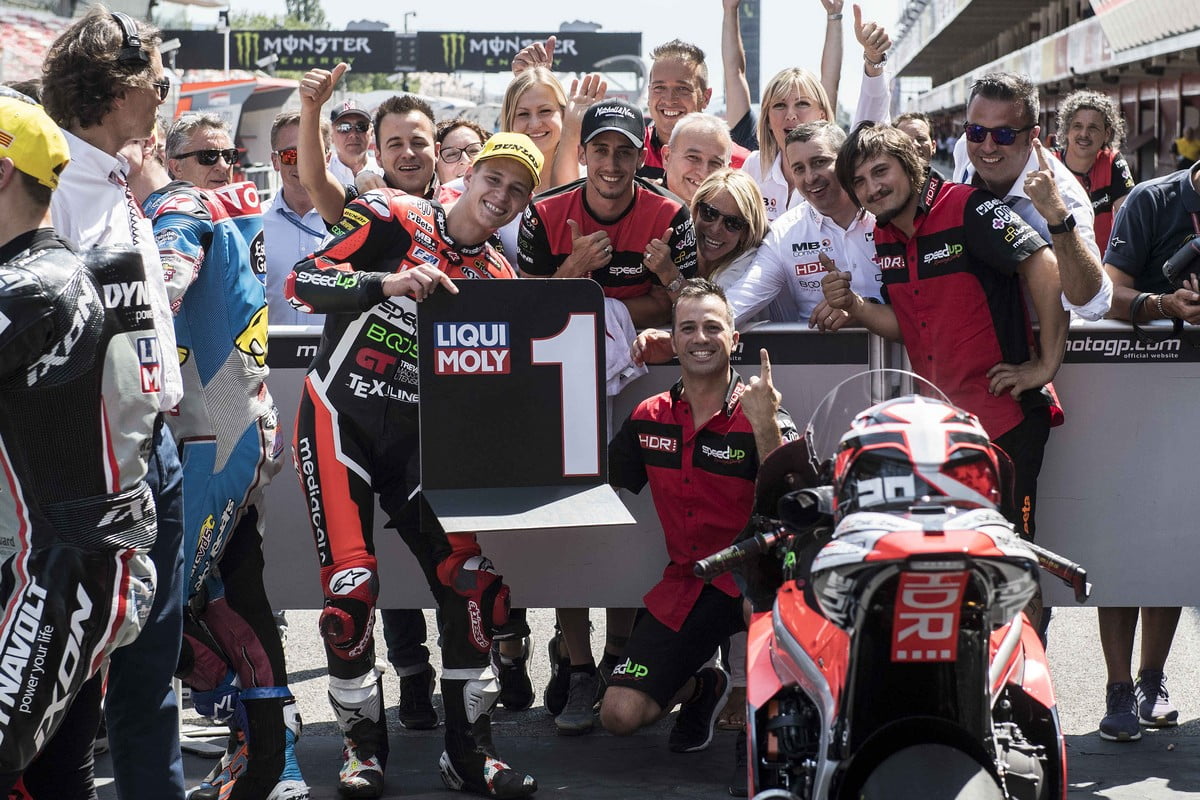 Grand Prix Catalogne Barcelone Moto2 J.3 Fabio Quartararo en pole: " je peux jouer devant en course" !