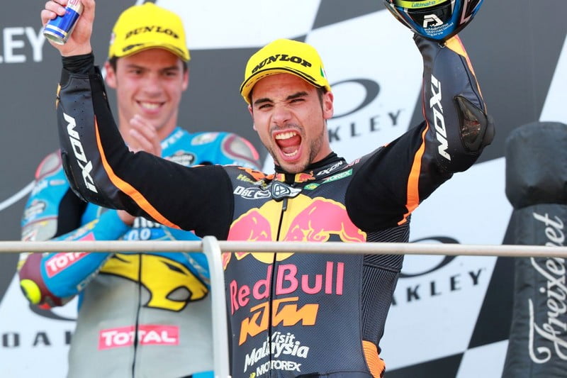 Moto2 Oliveira: “The difference is more in the head than on the bike”