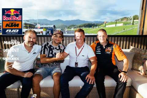 La petite gazette de Misano : Les MotoGP chassées par les vélos…