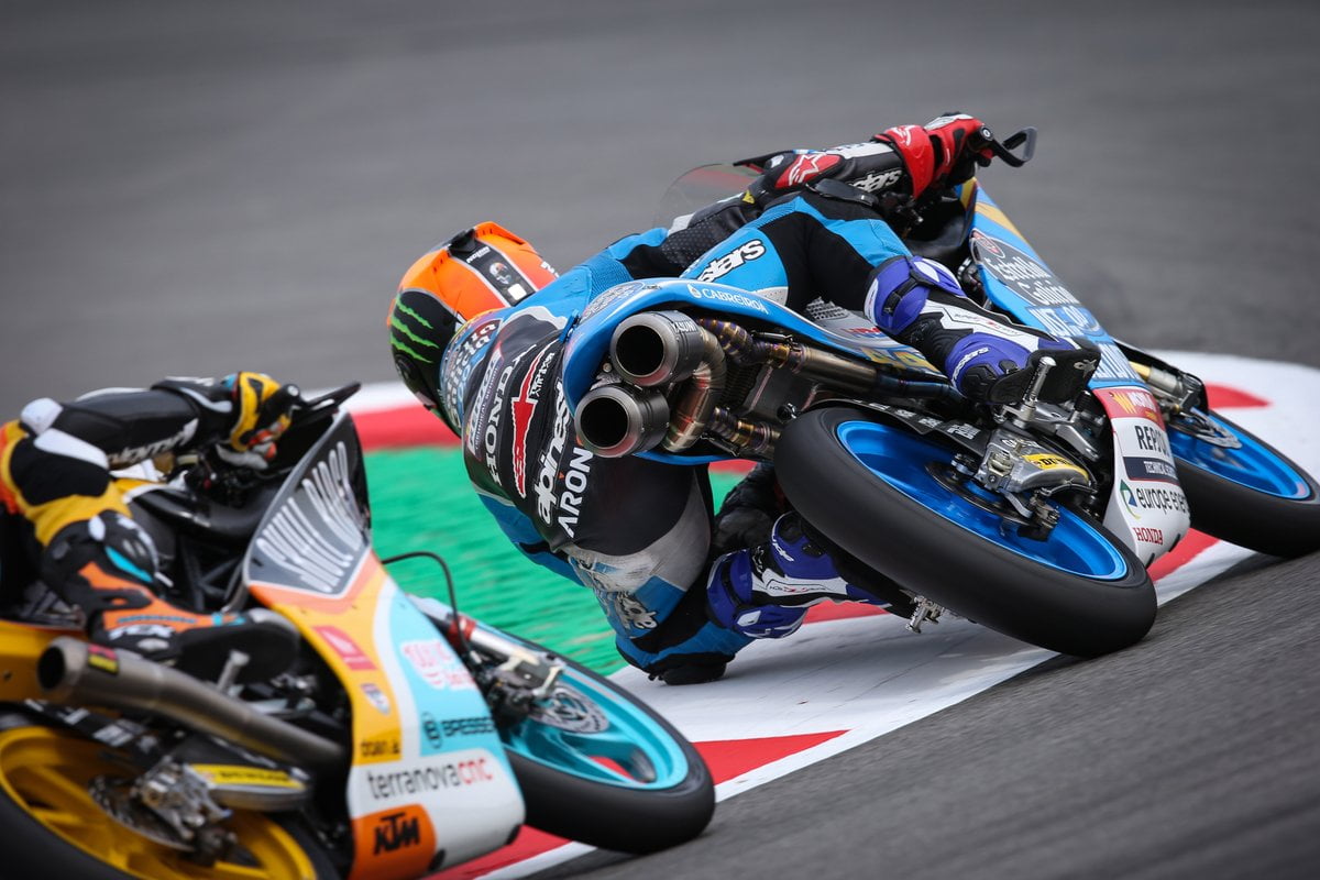 Barcelona Moto3 FP3 Catalan Grand Prix: Aron Canet on the edge