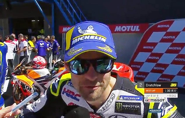 オランダGPアッセンMotoGP予選：カル・クラッチロー「熱い！」