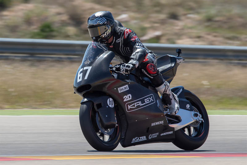 Moto2 Triumph tests: “The results were incredibly positive!” [+Photos]