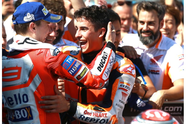 MotoGP Márquez : « Je préfère que Lorenzo ait les mêmes armes que moi »