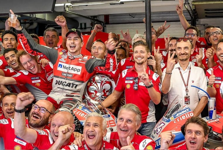 MotoGP Claudio Domenicali : « Cher Jorge, nous t'aiderons à gagner le Championnat du Monde ».