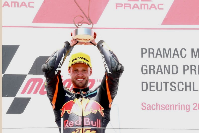 Grande Prêmio da Alemanha de Sachsenring Moto2: Binder finalmente vence, Oliveira se aproxima no Campeonato