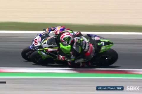 [WSBK] Course 2 à Misano : Remarquable résistance de Michael van der Mark à Jonathan Rea