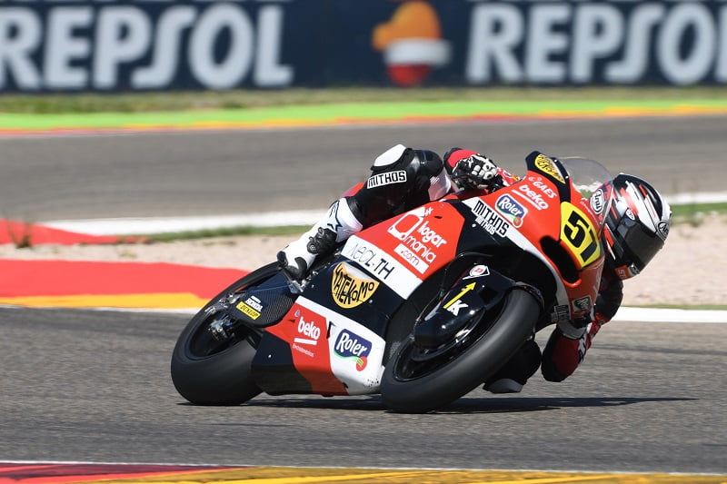 [CEV] Edgar Pons double vainqueur en Aragon en Moto2