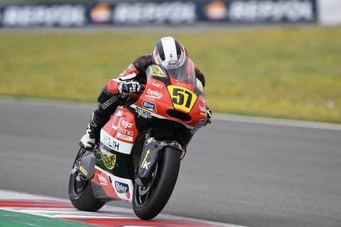 [CEV] Edgar Pons dominates qualifying in Aragon in Moto2