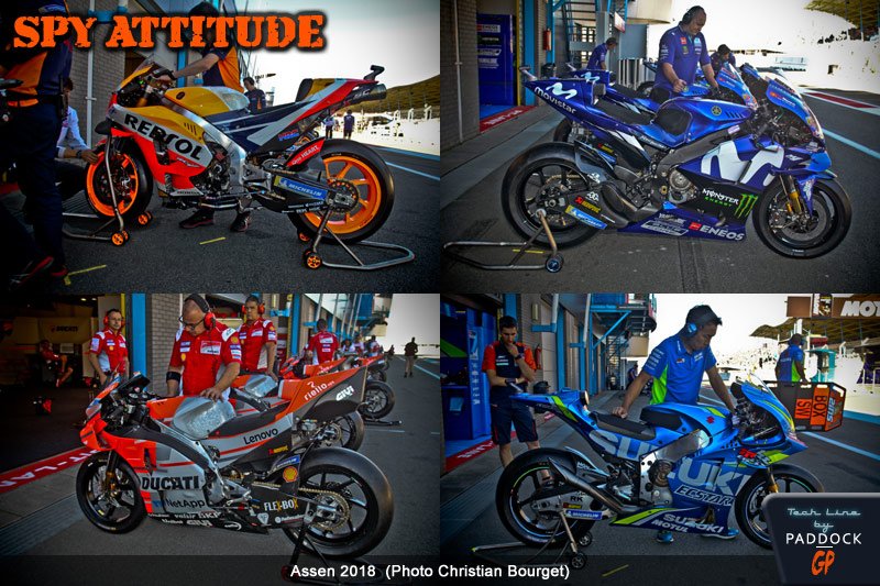 “Spy Attitude”: Uma atualização sobre a técnica do MotoGP antes do meio da temporada!
