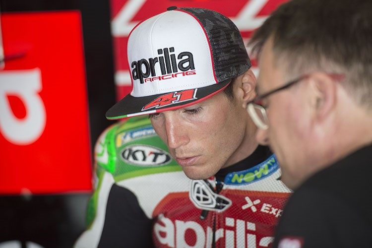 MotoGP Aleix Espargaró : « Le groupe Piaggio est plus puissant que Ducati, c’est à lui d’investir pour mettre l’Aprilia où il veut qu’elle soit ».