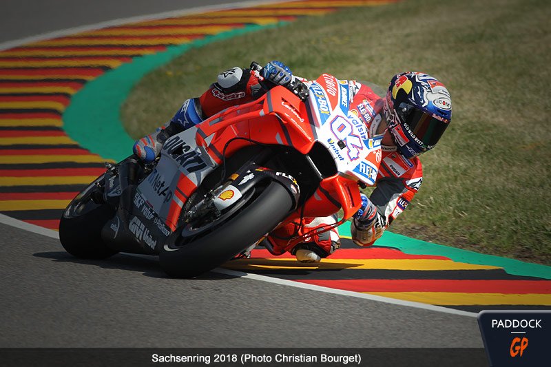 Grand Prix d'Allemagne Sachsenring MotoGP J.1 Andrea Dovizioso : content mais peut mieux faire !