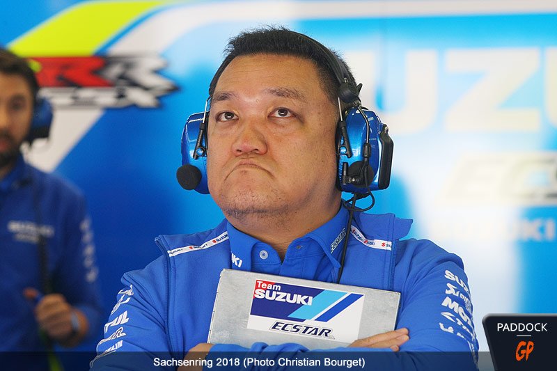 MotoGP Ken Kawauchi (Suzuki) : “J’espère et je m’attends à ce qu’Alex Rins soit toujours dans le Top 6, tant aux essais qu’en course”.