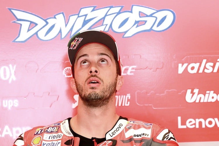 Grande Prêmio da Áustria Red Bull Ring MotoGP J.3: as ações fracassadas de Andrea Dovizioso.